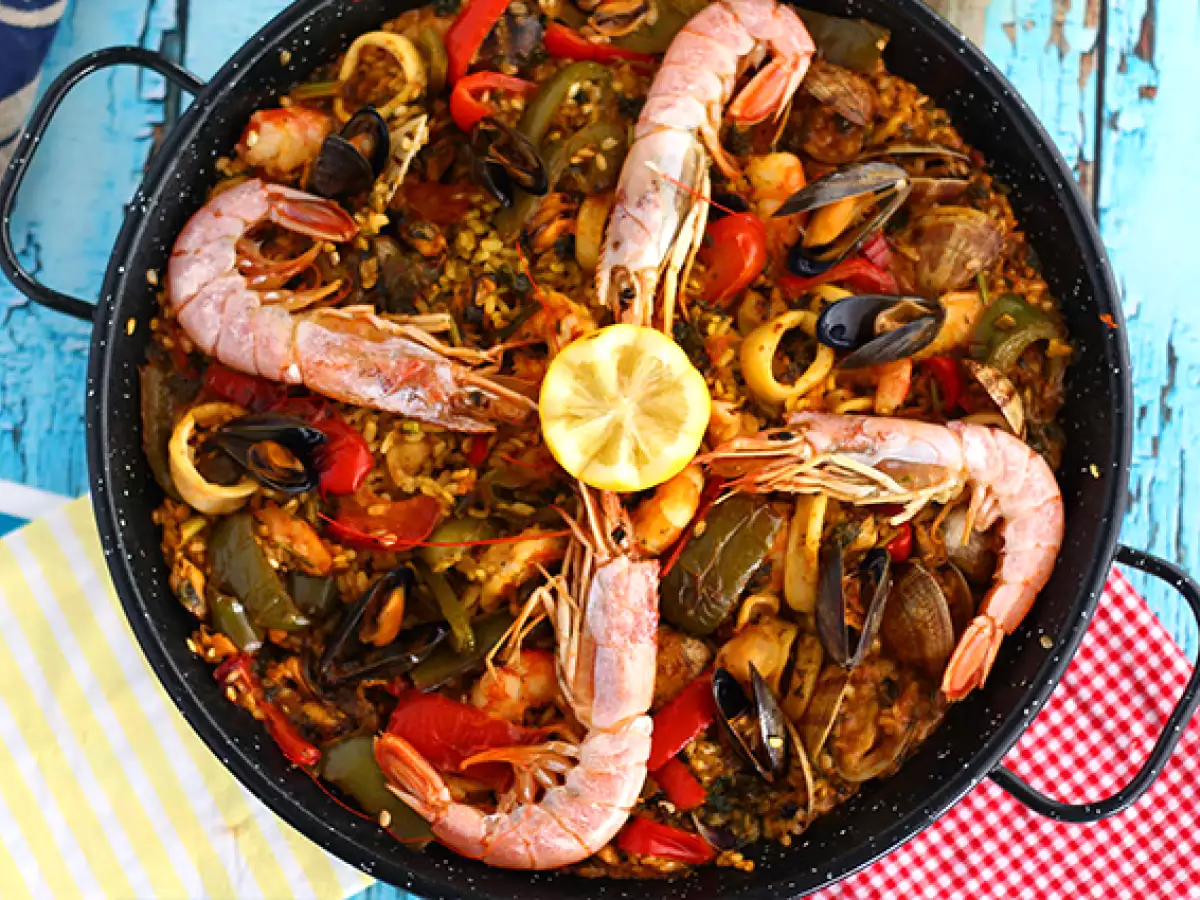 Paella s mořskými plody - foto 2