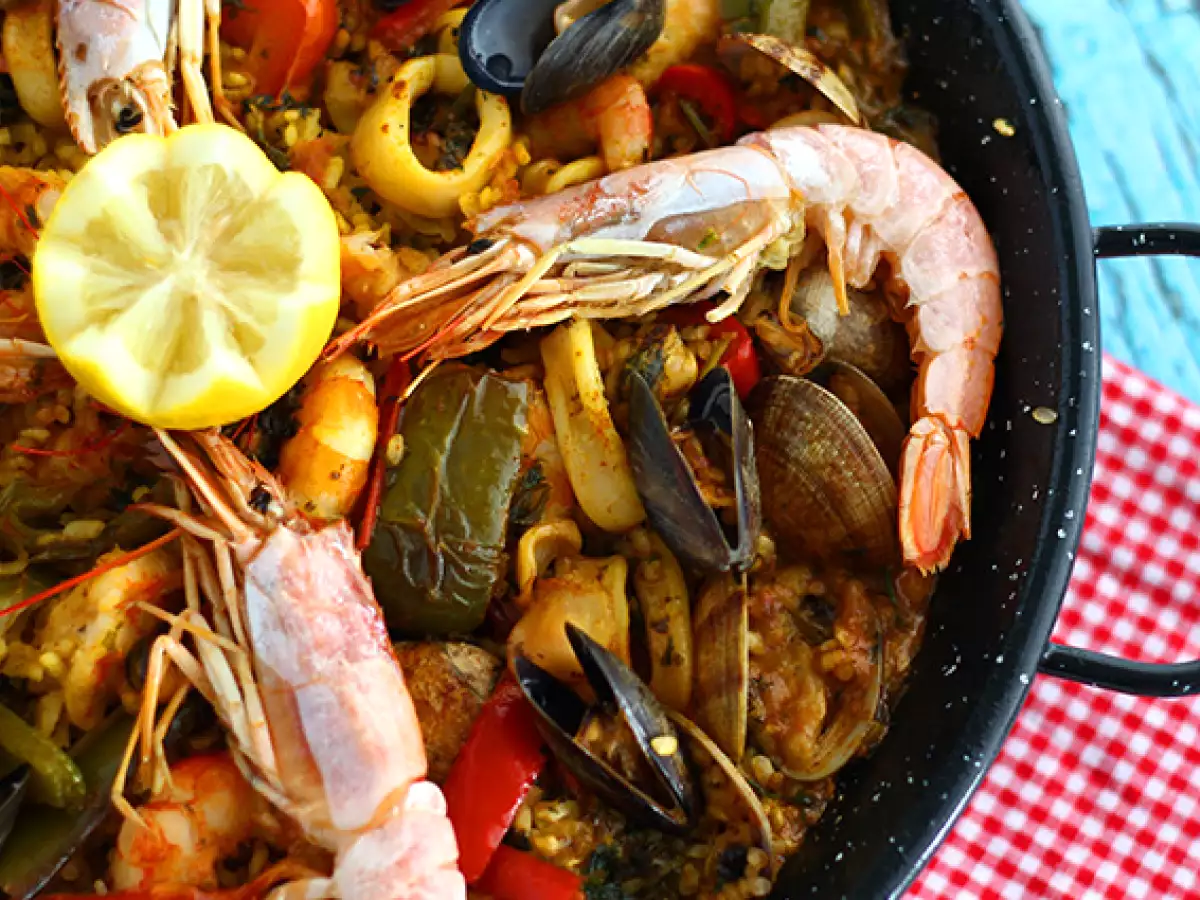 Paella s mořskými plody - foto 4