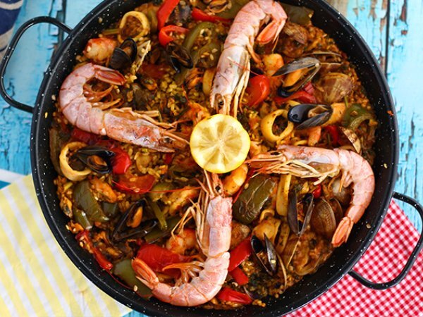 Paella z mořských plodů - foto 2