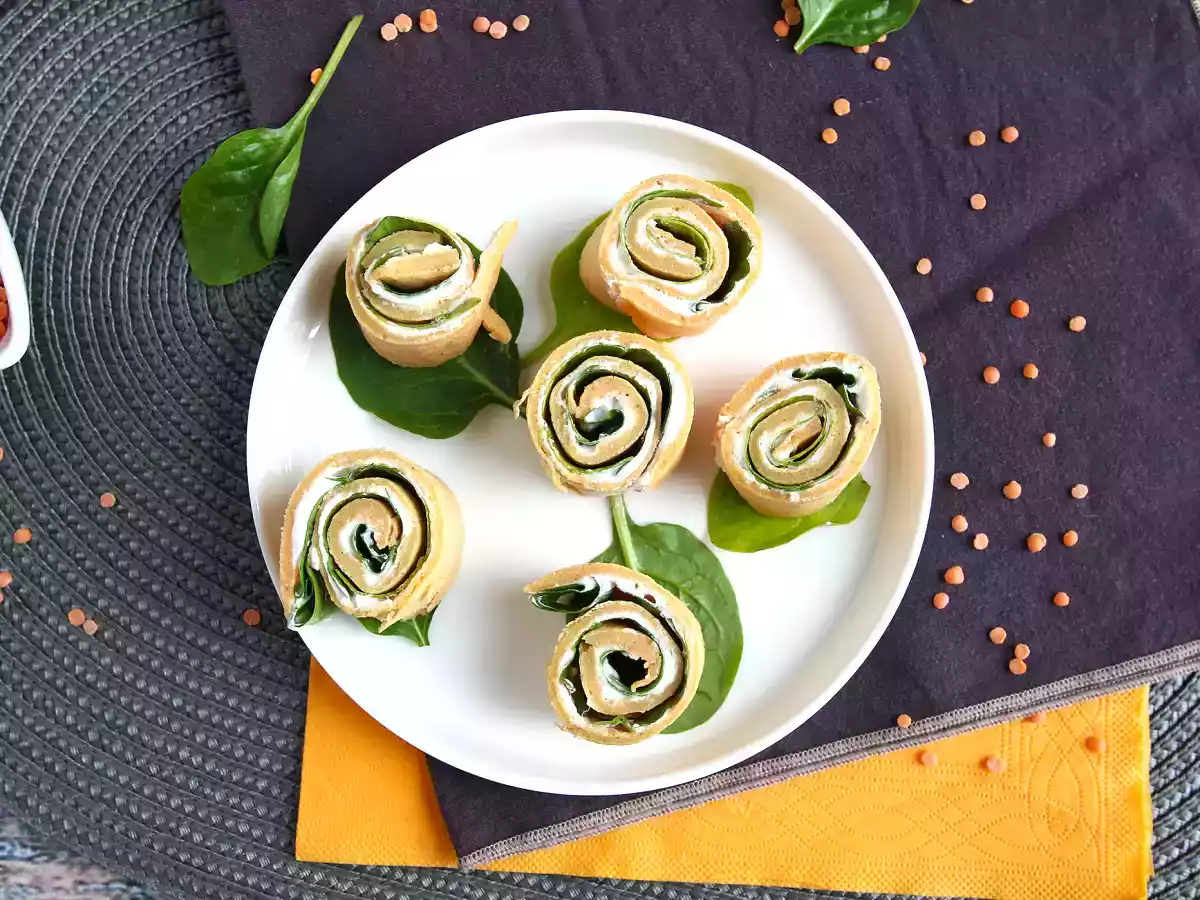 Palačinky z červené čočky s pouhými 2 ingrediencemi - foto 4