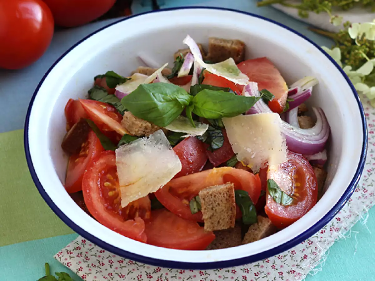Panzanella salát - foto 5