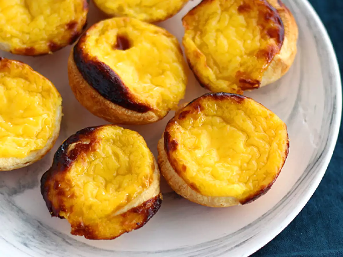 Pastéis de nata (portugalské košíčky s vaječným krémem) - foto 2