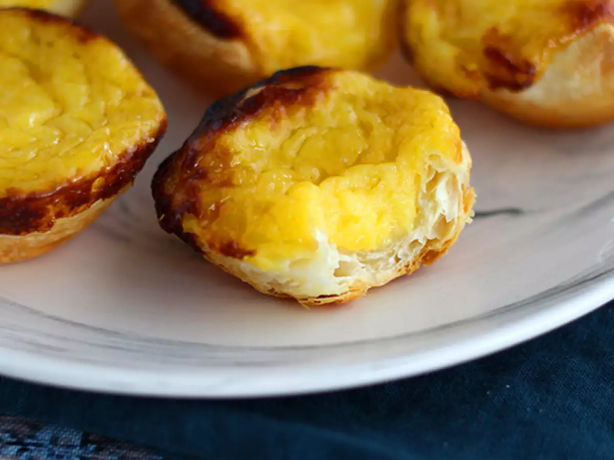 Pastéis de nata (portugalské košíčky s vaječným krémem) - foto 4