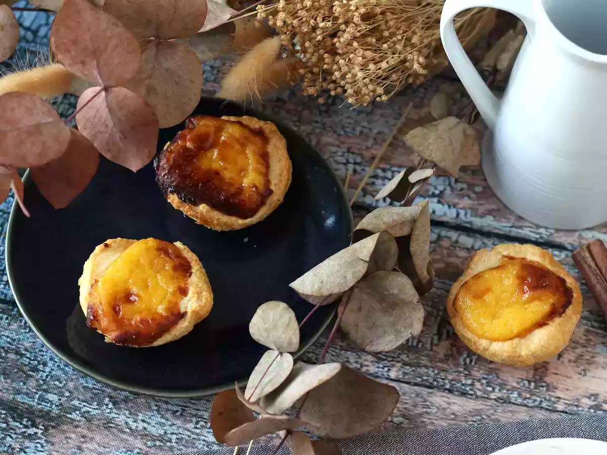 Pastéis de nata ve fritéze. Rychlý a snadný recept na tradiční portugalskou sladkost. - foto 6
