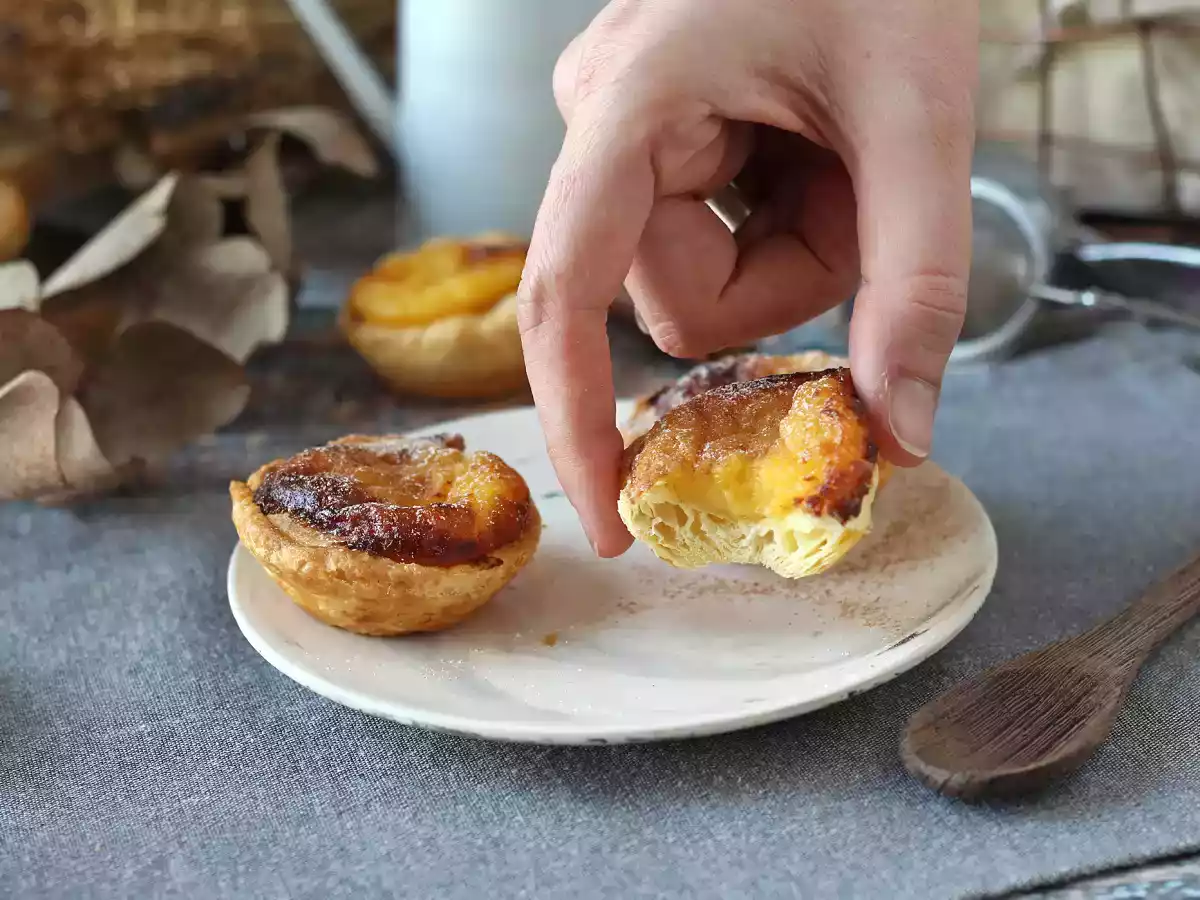 Pastéis de nata ve fritéze. Rychlý a snadný recept na tradiční portugalskou sladkost. - foto 7