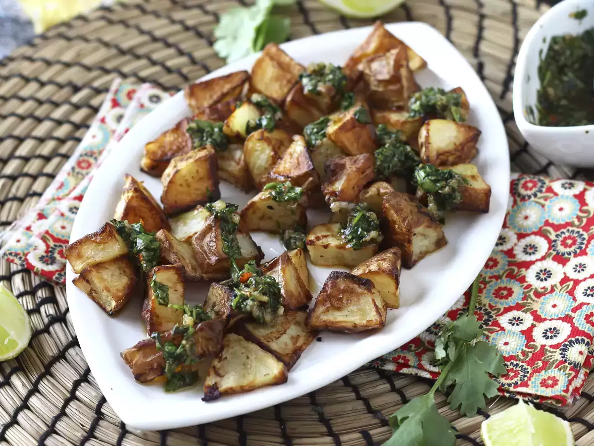 Pečené brambory s chimichurri - foto 4
