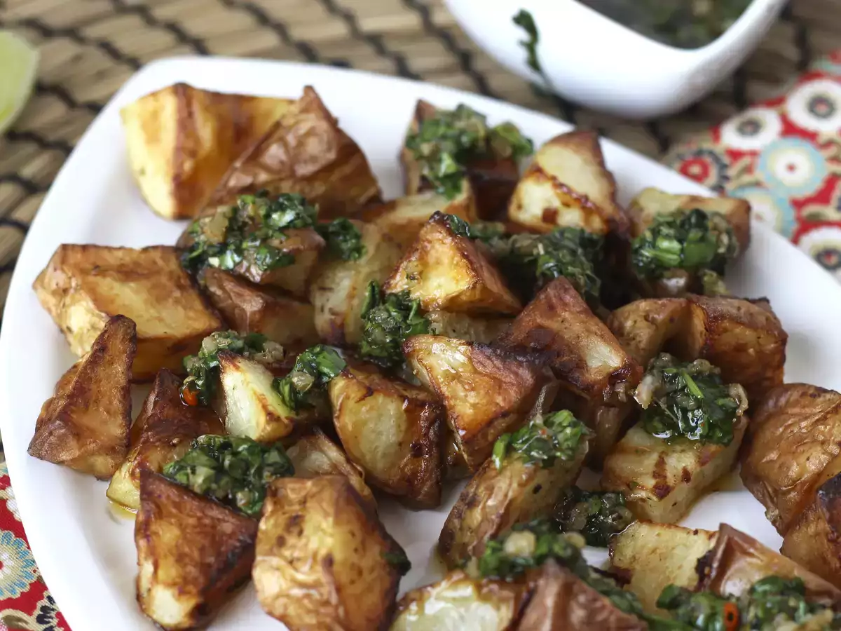 Pečené brambory s chimichurri - foto 5