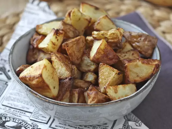 Recept Pečené brambory v horkovzdušné fritéze
