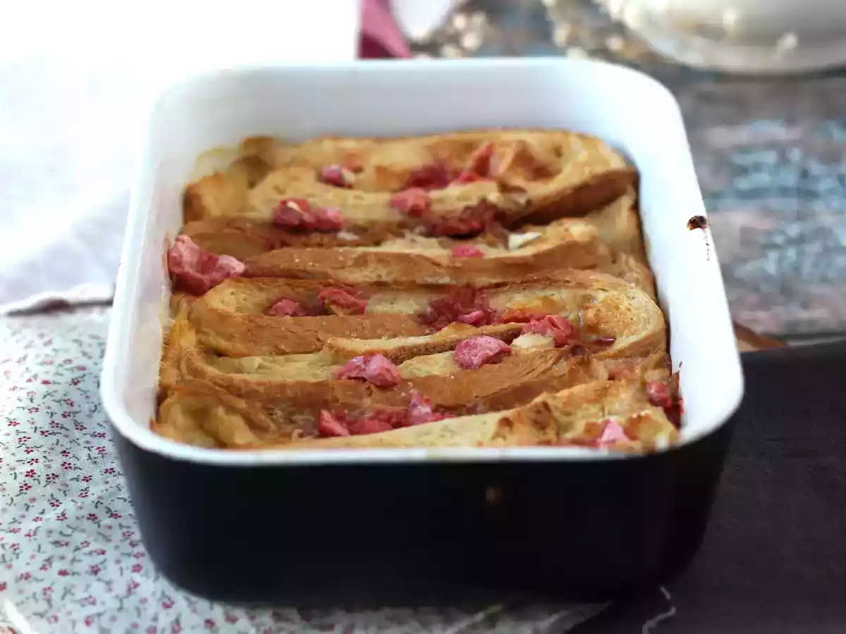 Pečené francouzské toasty s růžovými pralinkami, ultra lahodný recept - foto 5