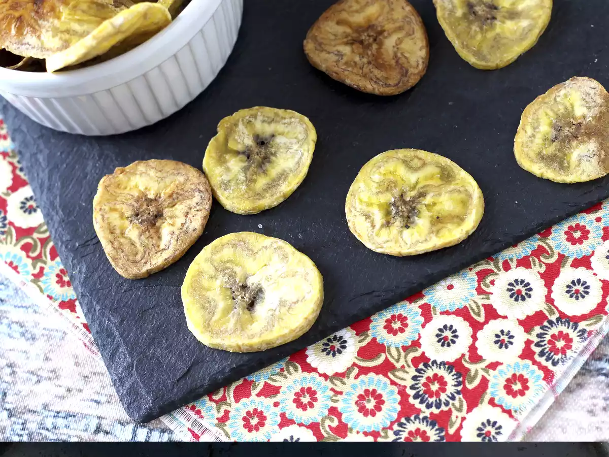 Pečené plantainové chipsy - foto 3