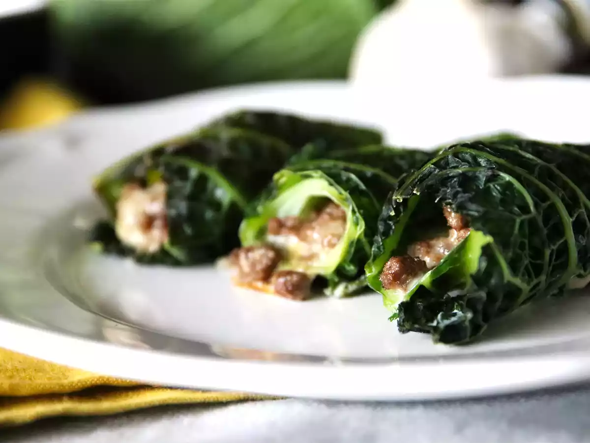 Pečené zelné závitky, snadný a levný recept na rodinný oběd - foto 3