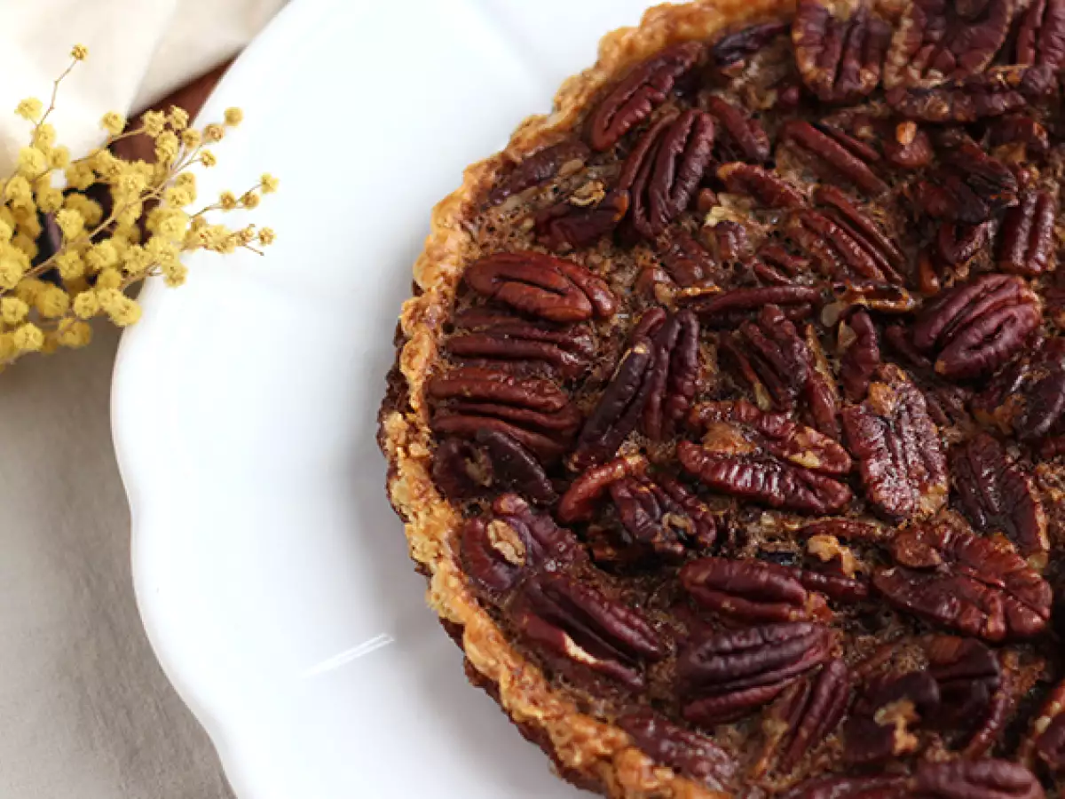 Pekanový koláč (Pecan Pie) - foto 2