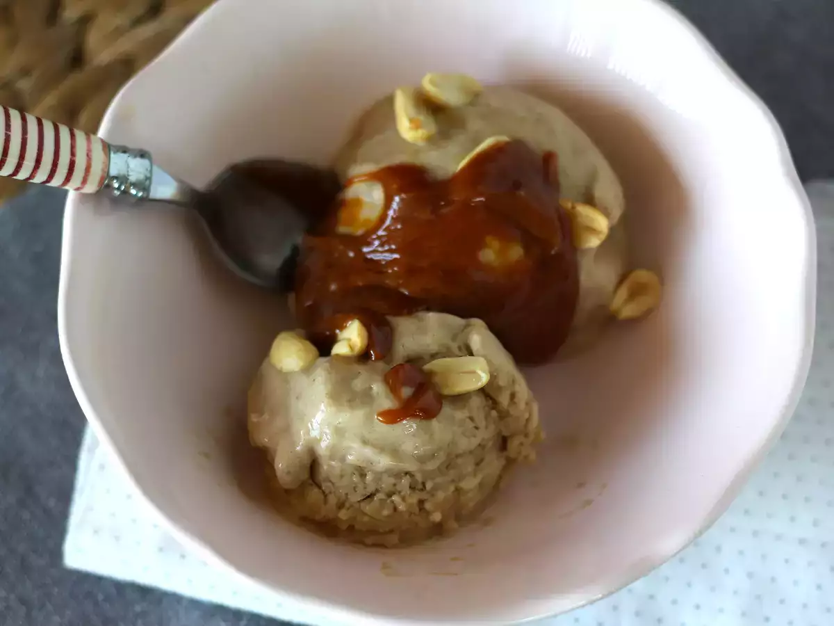 Pěkný krémový banán, veganská zmrzlina s banány! Bez zmrzlinovače - foto 4