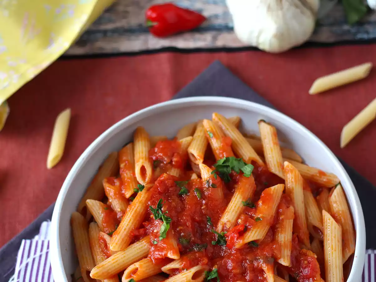 Penne all'arrabbiata: italská klasika, která zahřeje u srdce! - foto 4