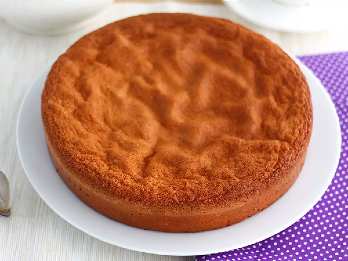 Piškotový korpus génoise: snadný recept