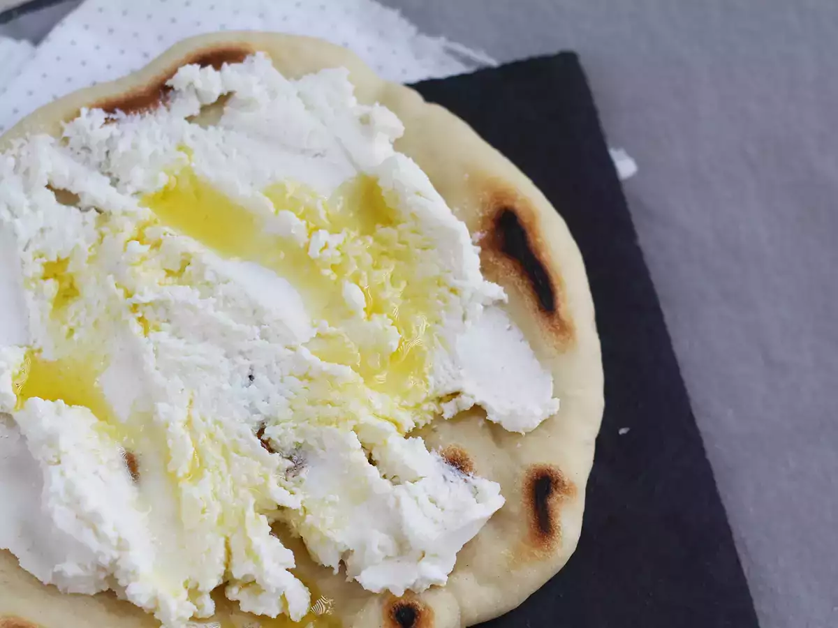 Pita chléb na pánvi - foto 4