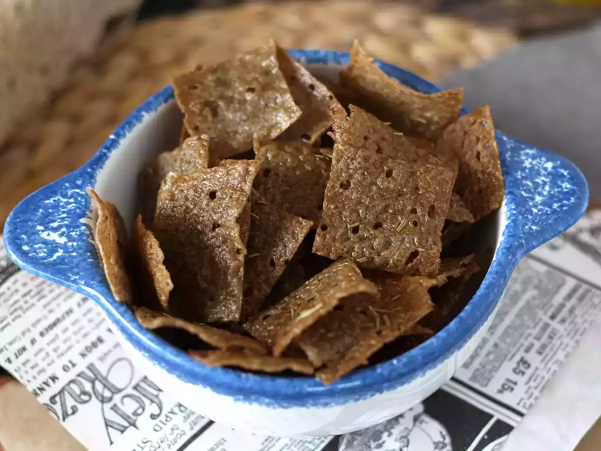 Pohankové palačinkové chipsy: ideální jako aperitiv! - foto 3