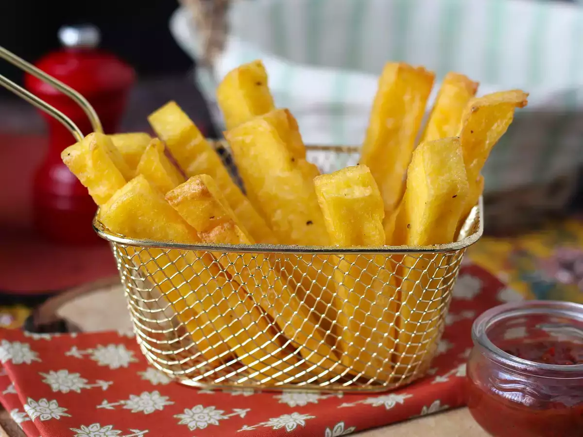Polenta smažená v horkovzdušné fritéze: křupavá, zdravá a bez lepku - foto 2