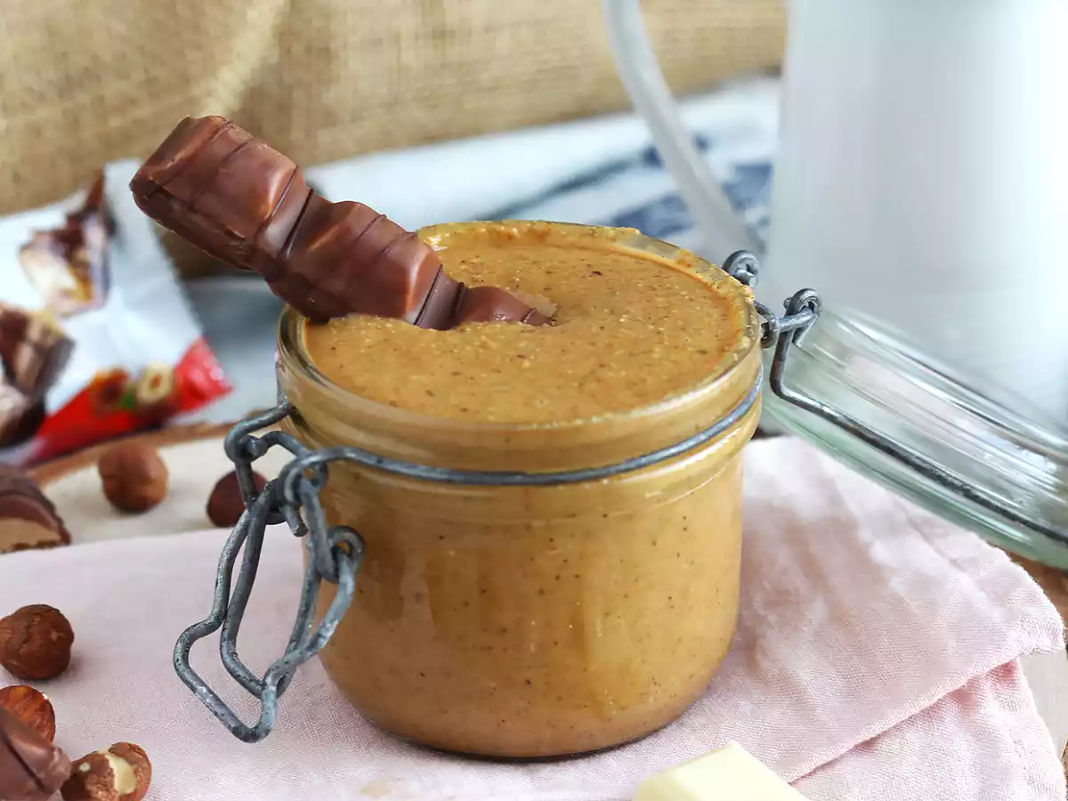 Pomazánka s příchutí Kinder Bueno - pouze 2 přísady - foto 4