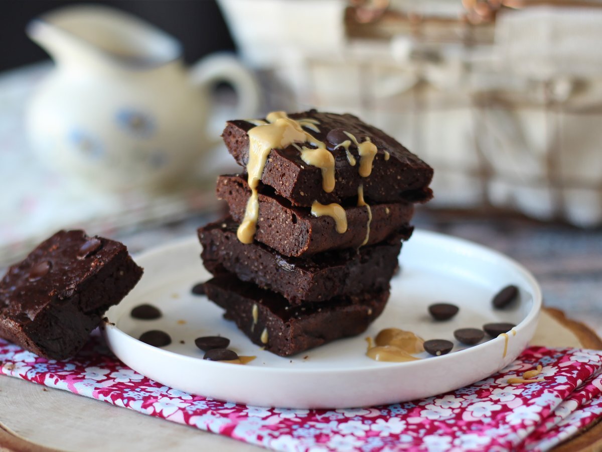 Proteinové brownies se syrovátkou, přirozeně bezlepkové - foto 6