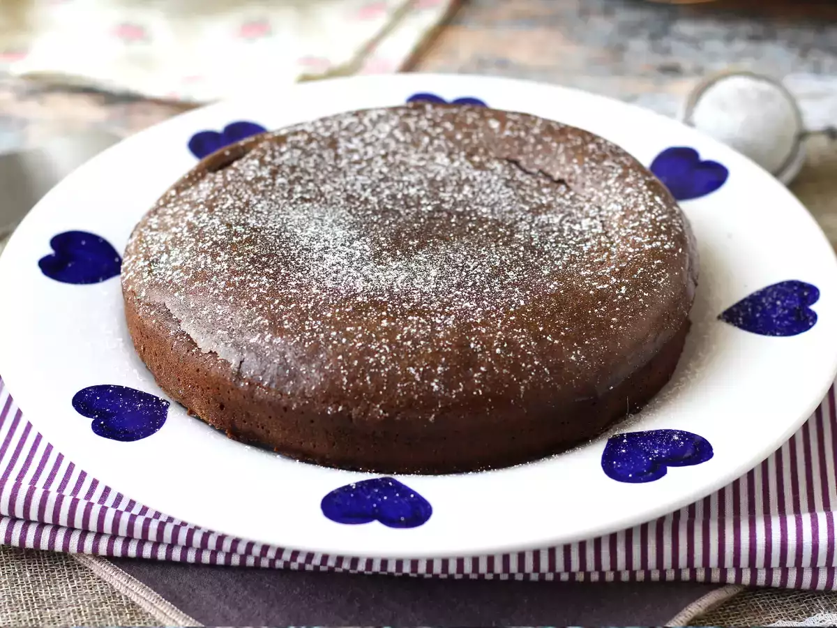 Proteinový čokoládový fondán: snadný recept s syrovátkou - foto 3