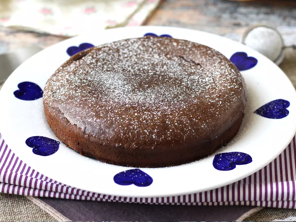 Proteinový čokoládový fondant: snadný recept se syrovátkovým proteinem - foto 3
