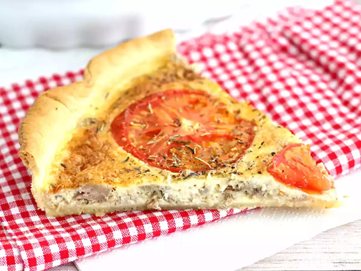 Quiche s tuňákem a rajčaty - foto 3