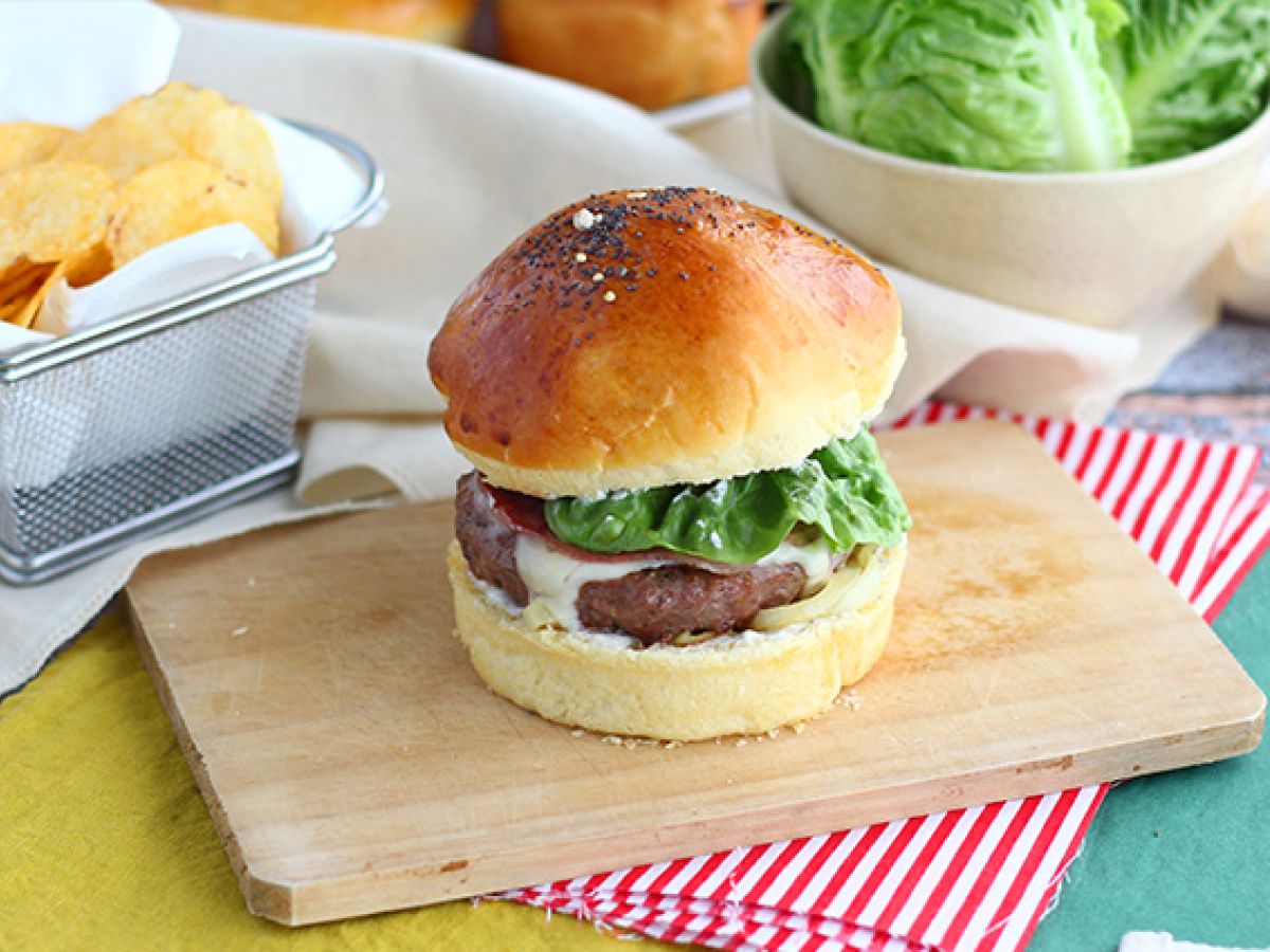 Raclette burger