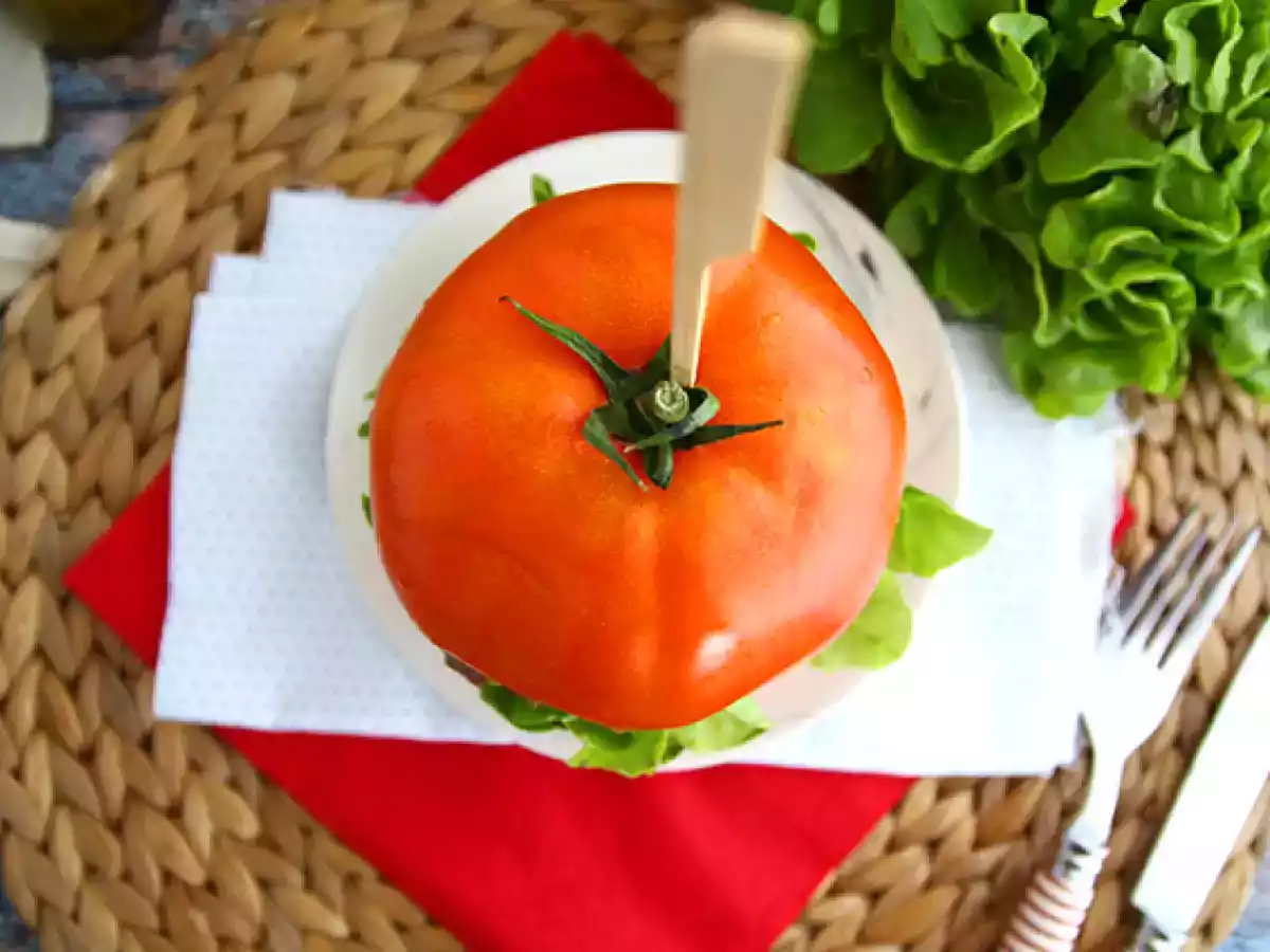 Rajčatový burger - foto 2