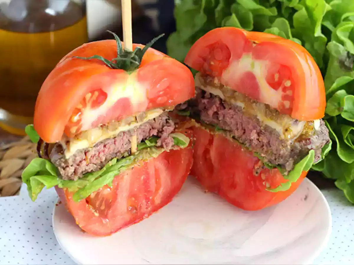 Rajčatový burger - foto 4