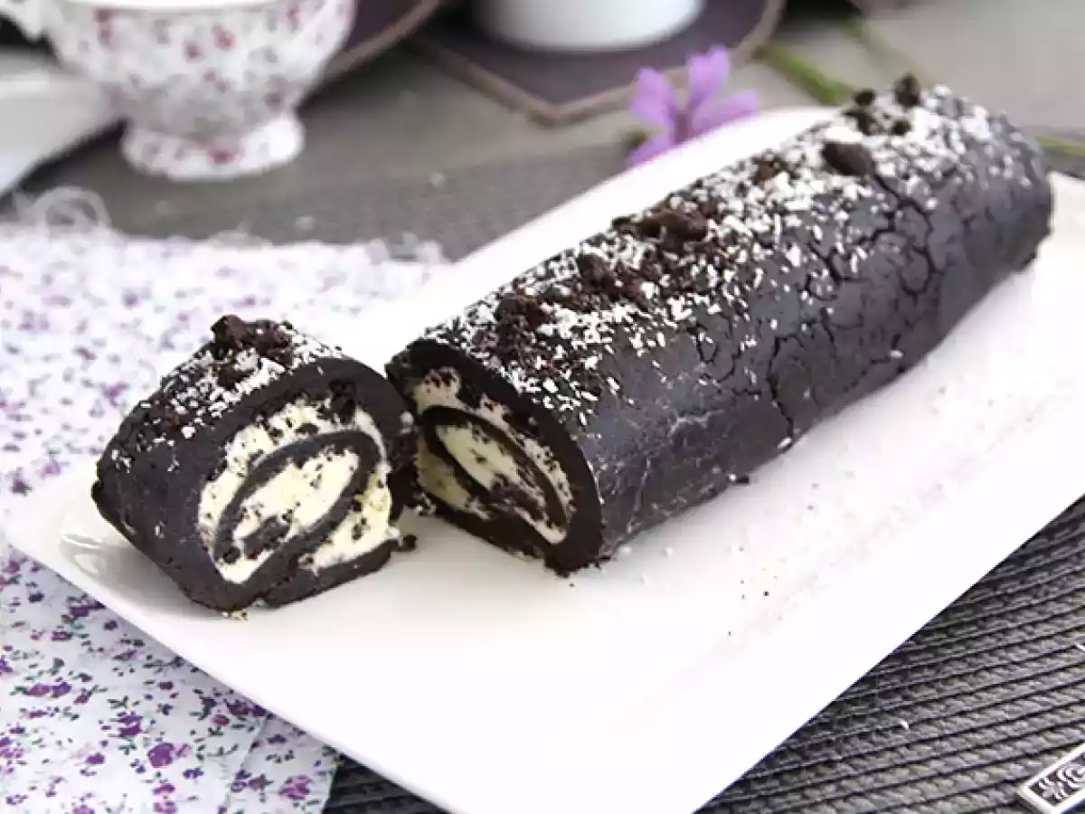 Rouláda s Oreo