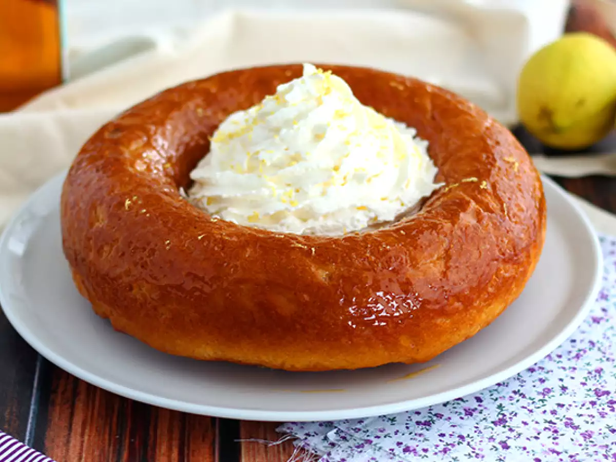 Rumová baba – podrobný recept krok za krokem