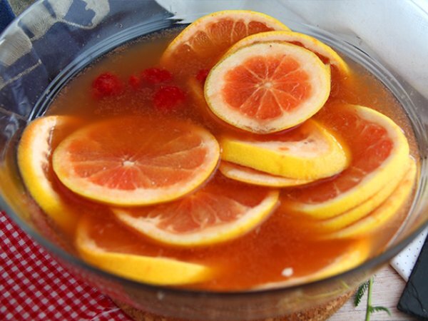 Růžová sangria s růžovým vínem - foto 2