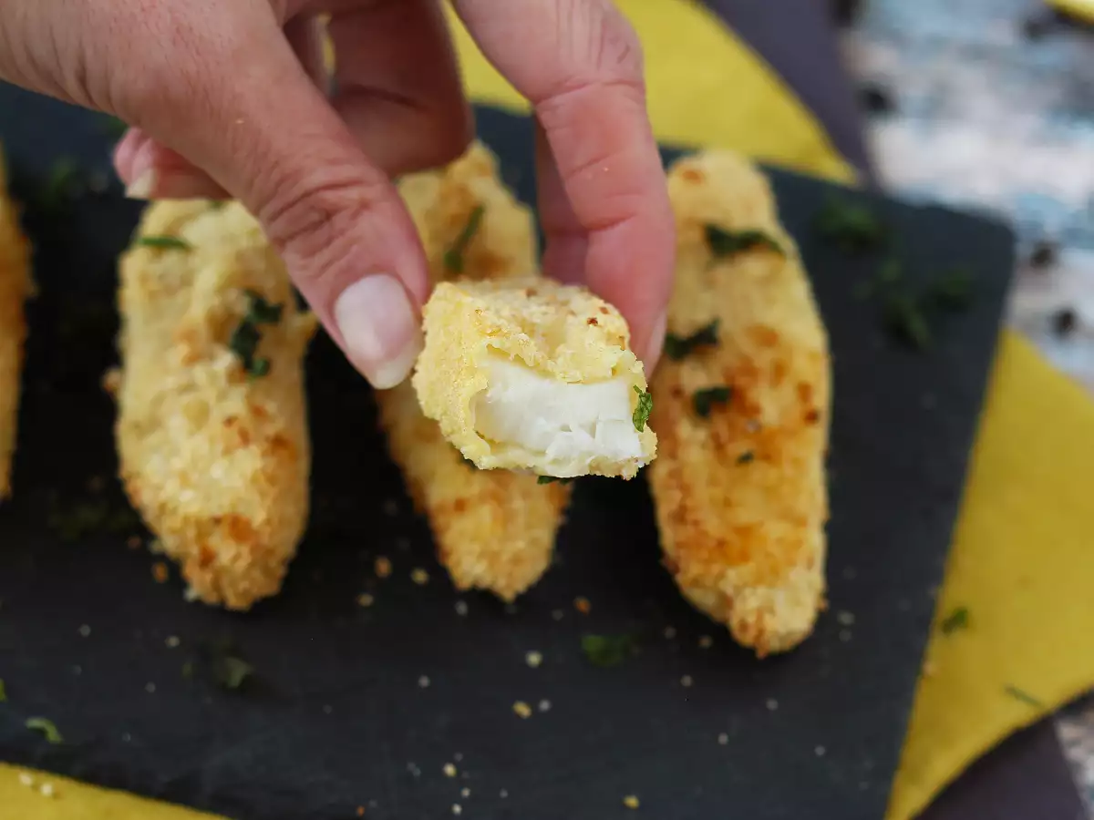 Rybí prsty v horkovzdušné fritéze: křupavé, lehké a snadné na přípravu! - foto 4