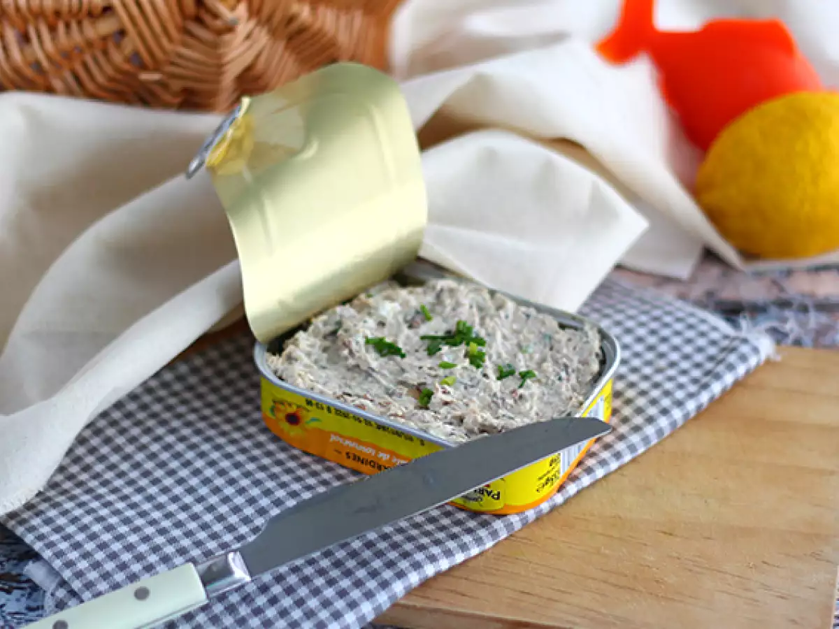 Rychlá a snadná sardinková pomazánka