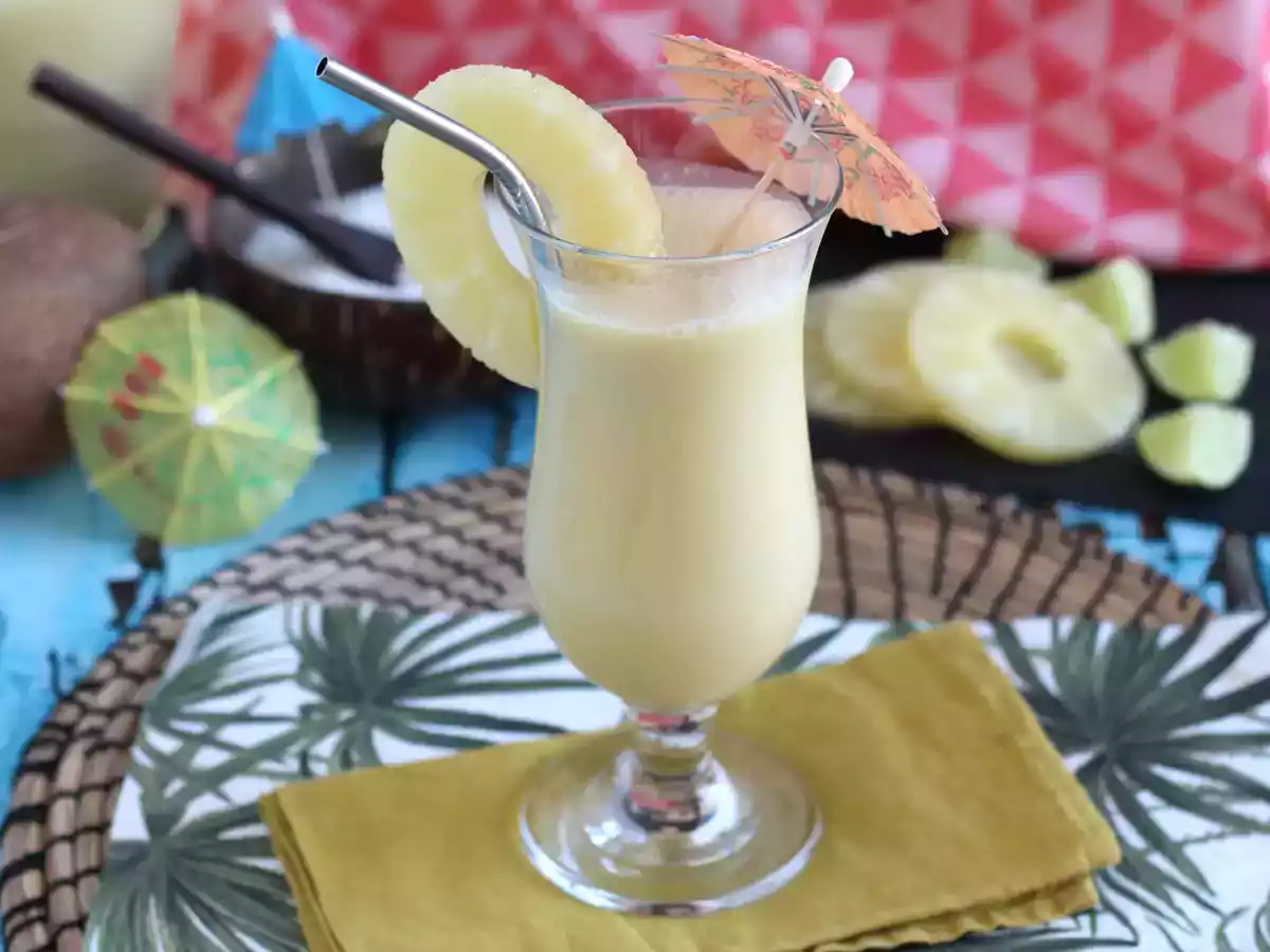 Rychlá nealkoholická piña colada - foto 4
