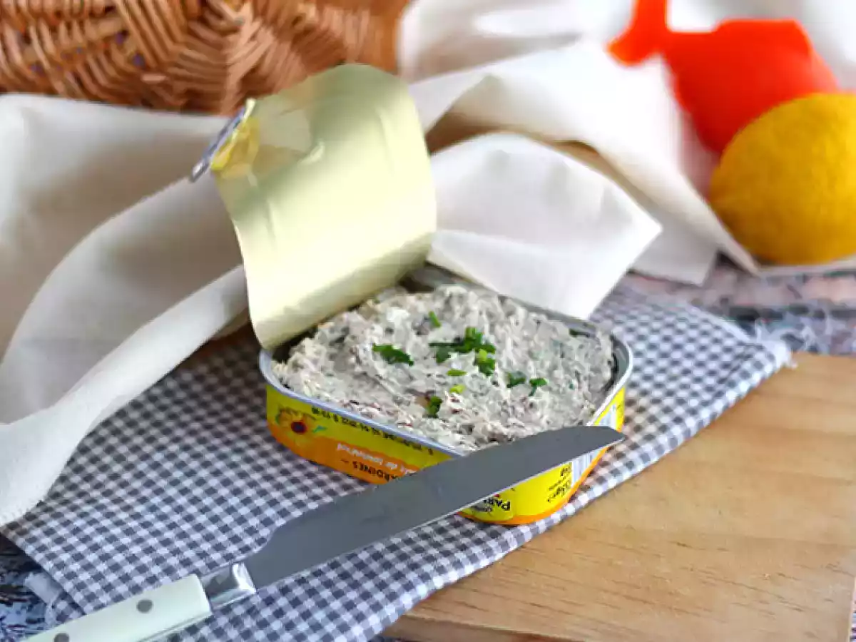 Rychlé a snadné rillettes ze sardinek