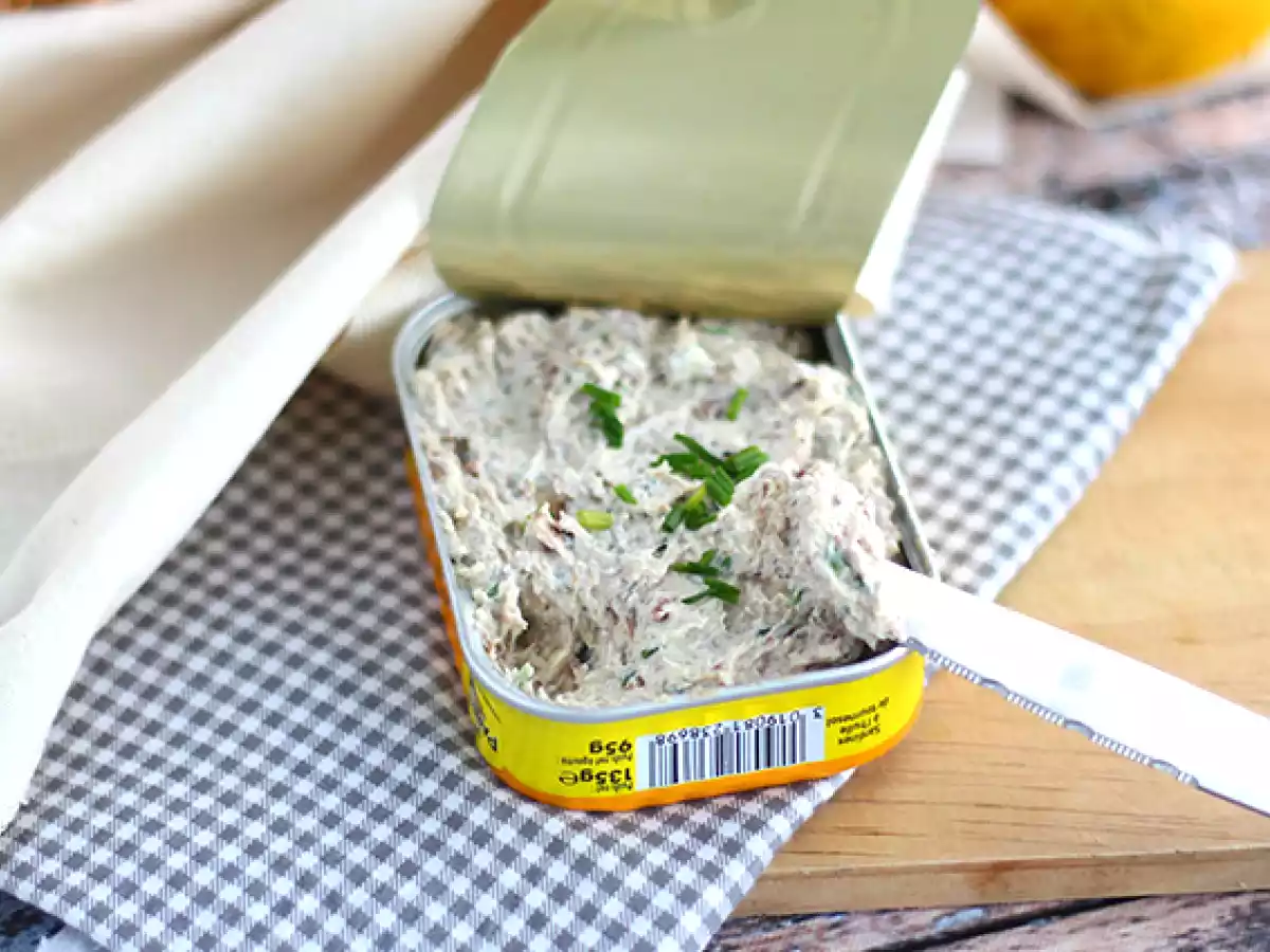 Rychlé a snadné rillettes ze sardinek - foto 4