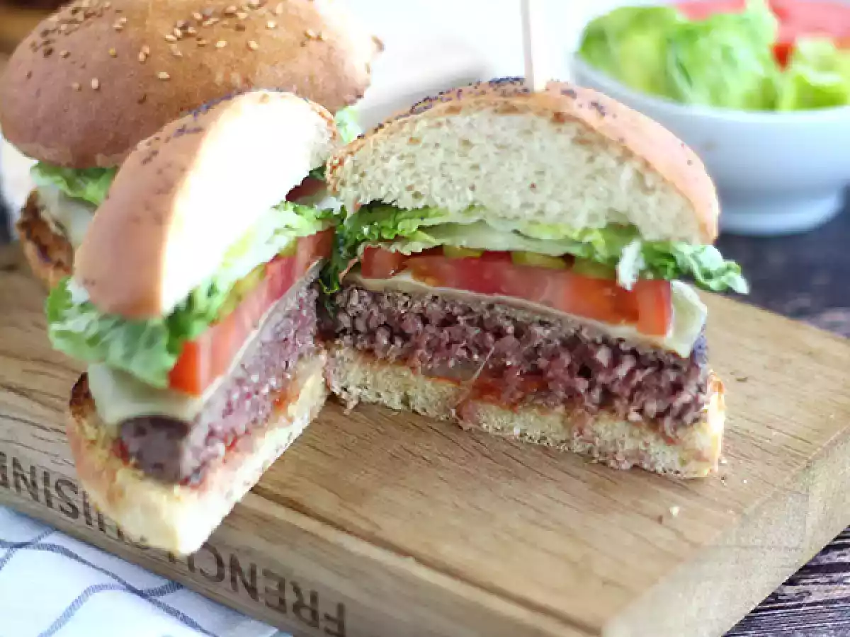 Rychlý a snadný domácí burger - foto 3