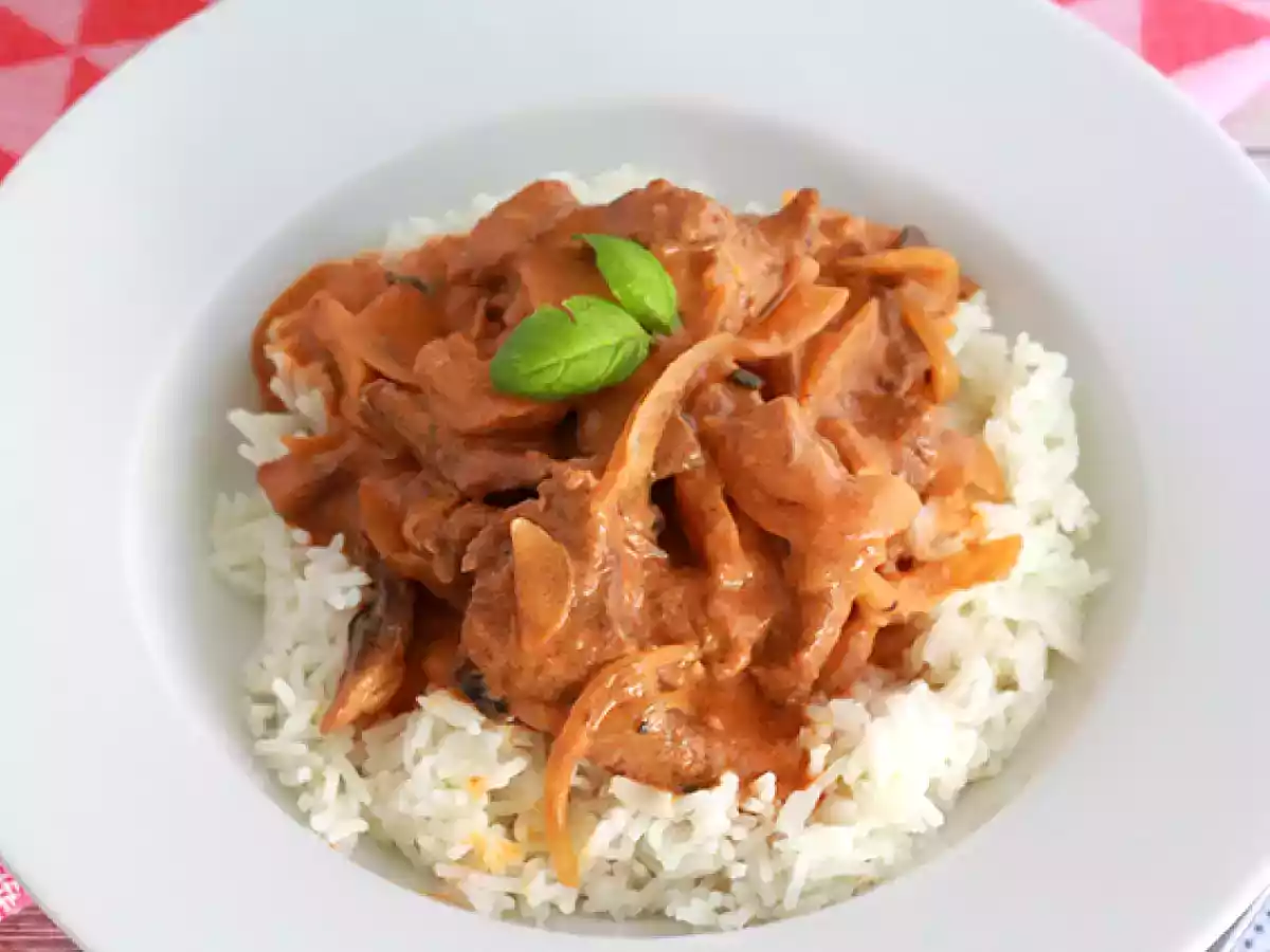 Rychlý a snadný hovězí Stroganoff - foto 2
