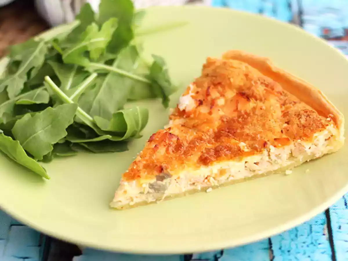 Rychlý a snadný lososový quiche - foto 2