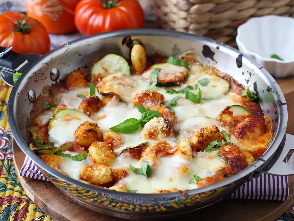 Rychlý recept na zapečené noky s cuketou a mozzarellou - foto 5