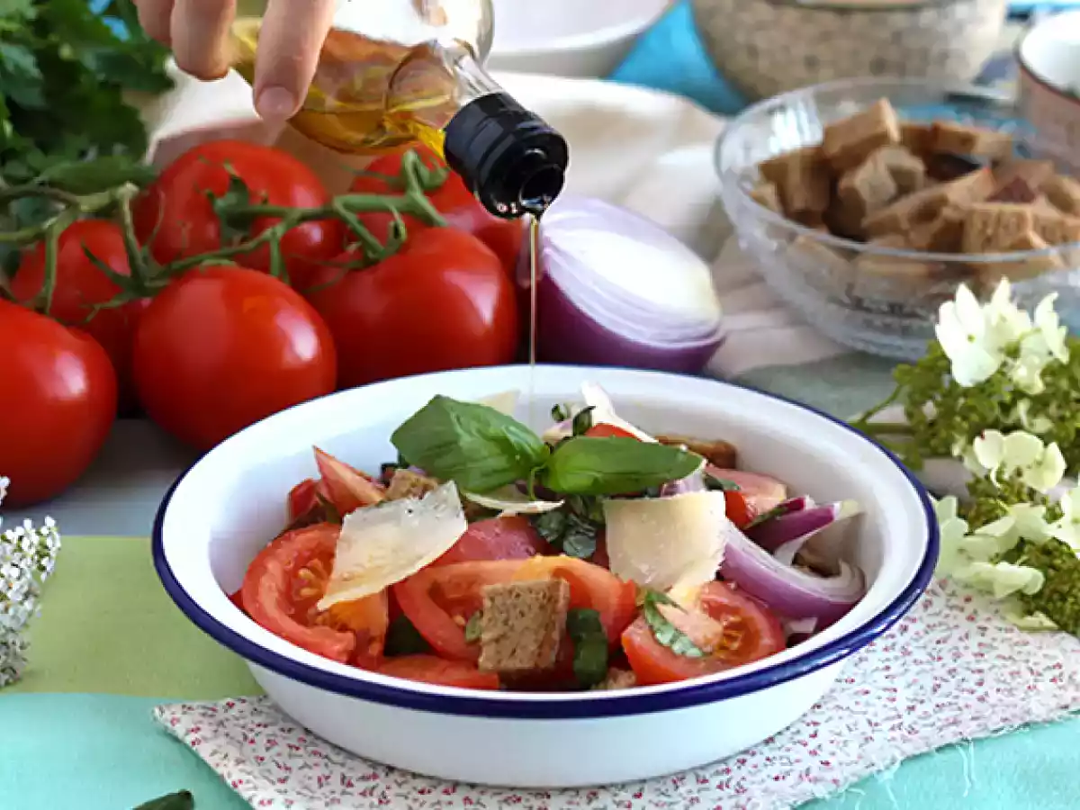 Salát Panzanella - foto 2