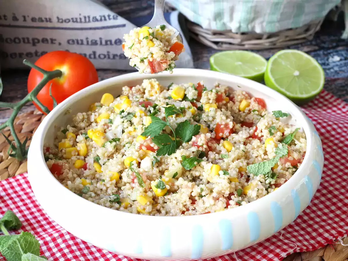Salát z quinoy s příchutí tabbouleh: Osvěžující a ještě zdravější - foto 2