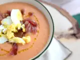 Salmorejo – španělská studená rajčatová polévka, foto 1