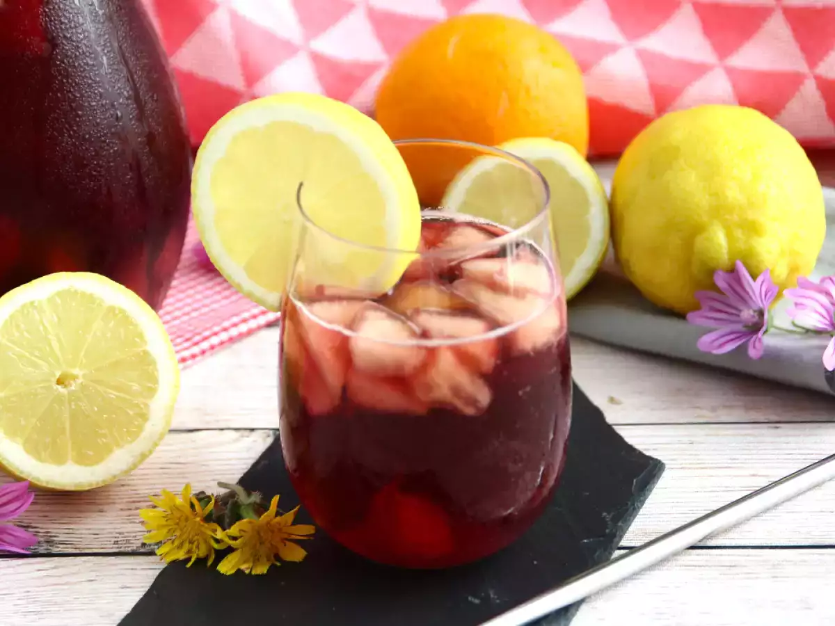 Sangria bez alkoholu