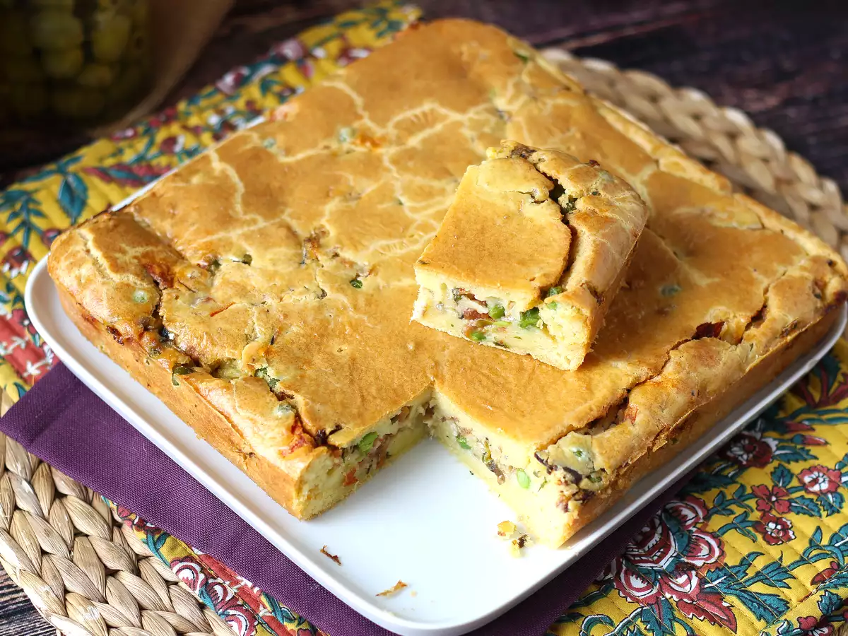 Sardinkový dort: jednoduchý, vlhký a chutný recept - foto 5