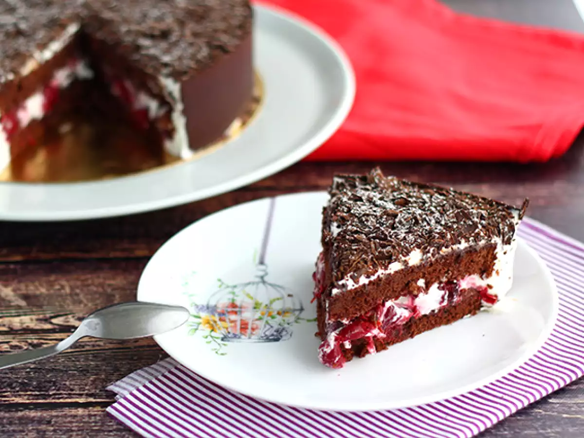 Schwarzwaldský dort – podrobný recept krok za krokem - foto 5