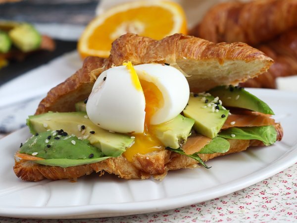 Recept Sendvič s croissantem na brunch