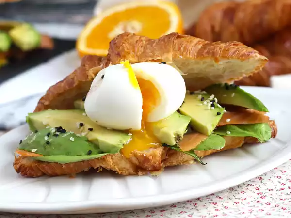Recept Sendvič s croissantem na brunch